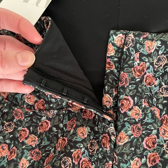 Zara Floral Print Bustier Crop-top - Picture 6 of 6